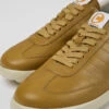 Pelotas XLite Brown And Beige Leather Sneakers For Men