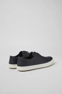 Chasis Blue Leather Shoes For Men -MK store K100836 011 TF