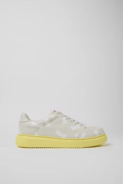 Runner K21 White Leather Sneakers For Men -MK store K100841 006 LF