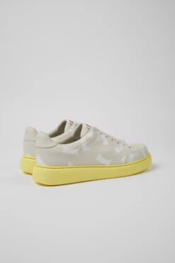 Runner K21 White Leather Sneakers For Men -MK store K100841 006 TF