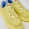 Runner K21 Yellow Leather Sneakers For Men -MK store K100841 008 DF