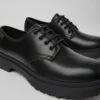 Walden Black Leather Lace-up Shoes For Men -MK store K100860 001 DF