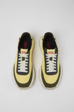 Drift Trail Yellow Textile And Nubuck Sneakers For Men -MK store K100864 012 CF