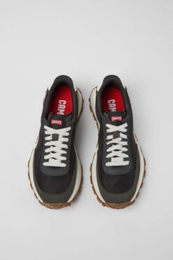 Drift Trail VIBRAM Black Recycled PET And Nubuck Sneakers For Men -MK store K100864 015 CF