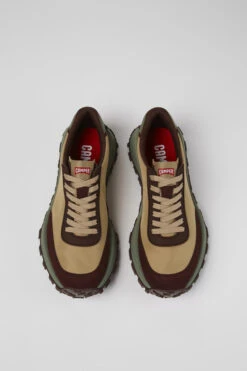 Drift Trail VIBRAM Beige Recycled PET And Nubuck Sneakers For Men -MK store K100864 019 CF