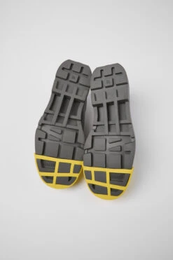 Junction Gray Responsibly Raised Leather Shoes For Men -MK store K100872 013 SF