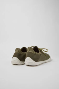 Path Green And Yellow Textile Sneakers For Men -MK store K100885 002 TF