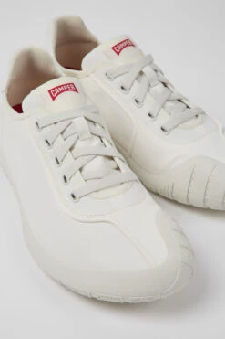 Path White Textile Sneakers For Men -MK store K100886 002 DF