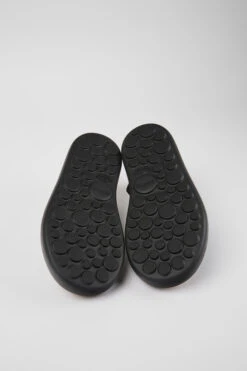 Pelotas Flota Black Leather Sandals For Men -MK store K100897 001 SF