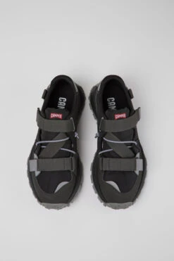 Drift Trail Black And Gray Textile And Nubuck Sneakers For Men -MK store K100905 002 CF