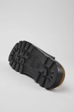 Brutus Sandal Black Leather Clogs For Men -MK store K100906 001 SF