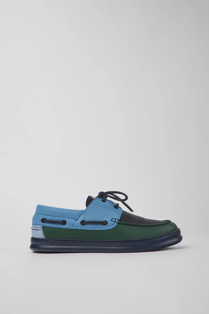 Twins Multicolored Leather Sneakers For Men 4 Twins Multicolored Leather Sneakers For Men - Image 2