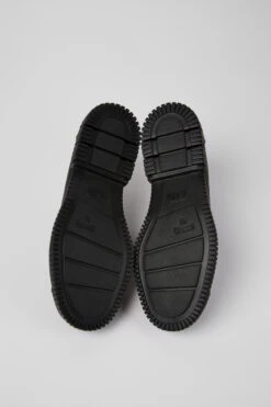 Pix Black Leather And Recycled PET Shoes For Men -MK store K100923 001 SF