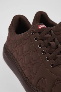 Runner K21 Burgundy Textile Sneakers For Men