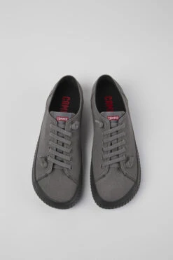 Peu Roda Gray Recycled Cotton Sneakers For Men -MK store K100933 001 CF