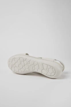 Balloon White Leather Sandals For Women -MK store K200066 052 SF