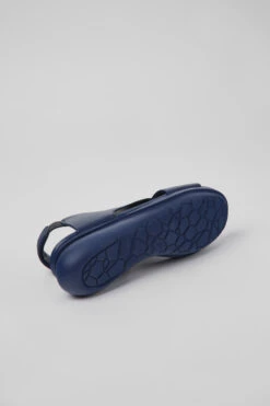 Balloon Blue Leather Sandals For Women -MK store K200066 066 SF