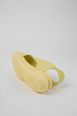 Balloon Yellow Leather Sandals For Women -MK store K200066 067 SF
