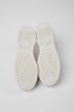 Runner Up Pink Leather Sneakers For Women -MK store K200645 060 SF