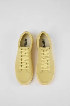 Runner Up Yellow Nubuck Sneakers For Women 9 Runner Up Yellow Nubuck Sneakers For Women -MK store K200645 070 CF