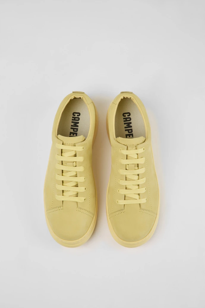 Runner Up Yellow Nubuck Sneakers For Women 5 Runner Up Yellow Nubuck Sneakers For Women - Image 4