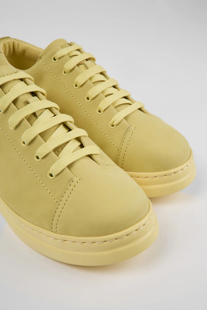 Runner Up Yellow Nubuck Sneakers For Women 2 Runner Up Yellow Nubuck Sneakers For Women
