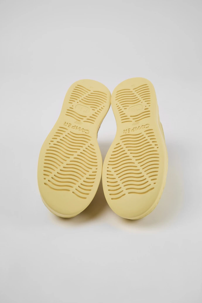 Runner Up Yellow Nubuck Sneakers For Women 6 Runner Up Yellow Nubuck Sneakers For Women - Image 5