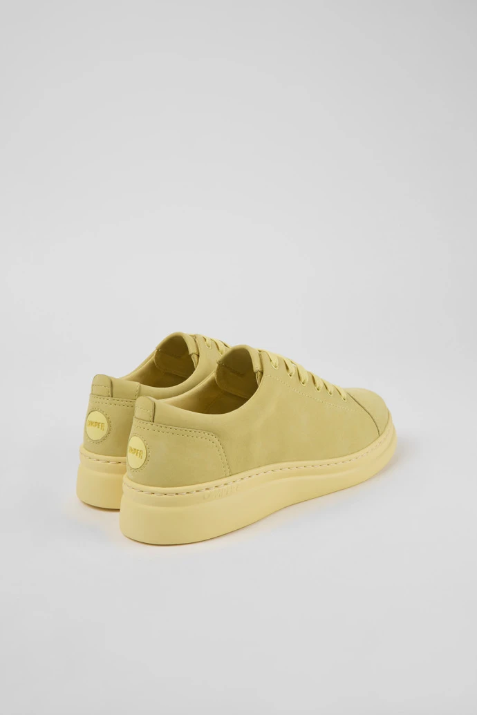 Runner Up Yellow Nubuck Sneakers For Women 4 Runner Up Yellow Nubuck Sneakers For Women - Image 3