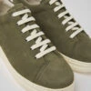 Runner Up Green Nubuck Sneakers For Women -MK store K200645 071 DF