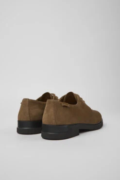 Iman Brown Nubuck Shoes For Women -MK store K200685 028 TF