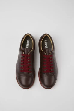 Pelotas XLite Burgundy Leather Shoes For Women -MK store K200747 037 CF