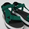 Oruga Up Green Textile Sandals For Women -MK store K200851 016 DF