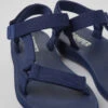 Match Blue Textile Sandals For Women -MK store K200958 018 DF
