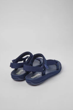 Match Blue Textile Sandals For Women -MK store K200958 018 TF