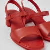 Katie Red Sandal For Women -MK store K201023 007 DF