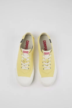 Camaleon Yellow Recycled Cotton Sneakers For Women -MK store K201160 026 CF