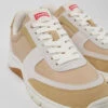 Drift Beige, White, And Brown Sneakers For Women -MK store K201161 027 DF