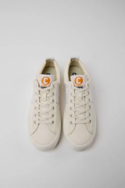 Imar White Leather Sneakers For Women -MK store K201207 005 CF