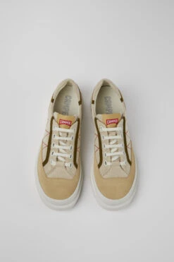 Brutus Beige And Green Sneakers For Women -MK store K201209 012 CF