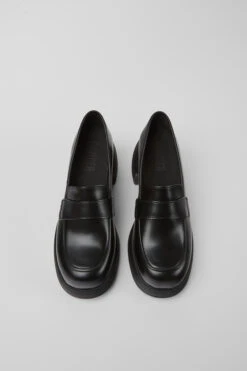 Thelma Black Leather Shoes 10 Thelma Black Leather Shoes -MK store K201292 005 CF