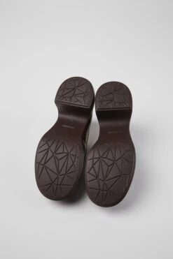 Thelma Burgundy Leather Shoes For Women -MK store K201292 012 SF