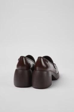 Thelma Burgundy Leather Shoes For Women -MK store K201292 012 TF