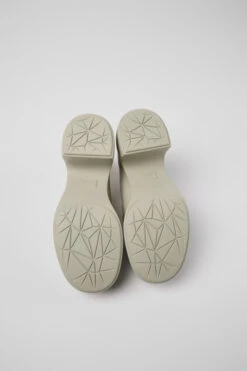 Thelma Gray Leather Shoes For Women -MK store K201292 013 SF