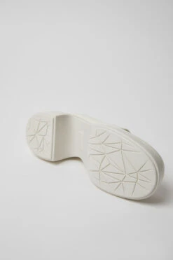 Thelma White Leather Shoes For Women -MK store K201292 015 SF