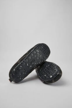 Twins Dark Grey Wool Women’s Slippers -MK store K201295 002 SF