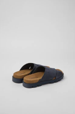 Brutus Sandal Navy Blue Nubuck Sandals For Women -MK store K201321 011 TF