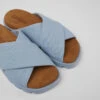 Brutus Sandal Light Blue Recycled Cotton Sandals For Women -MK store K201322 003 DF