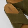 Brutus Sandal Green Recycled Cotton Sandals For Women -MK store K201322 005 DF