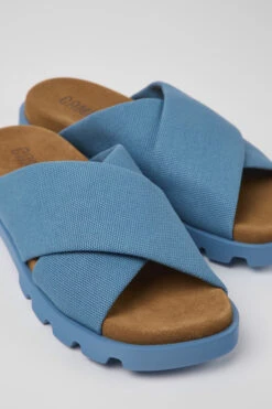 Brutus Sandal Blue Recycled Cotton Sandals For Women -MK store K201322 009 DF