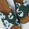 Brutus Sandal Green And Blue Recycled Cotton Sandals For Women -MK store K201322 012 DF